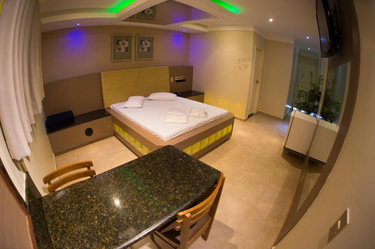 Chale Motel Paulinia Bagian luar foto