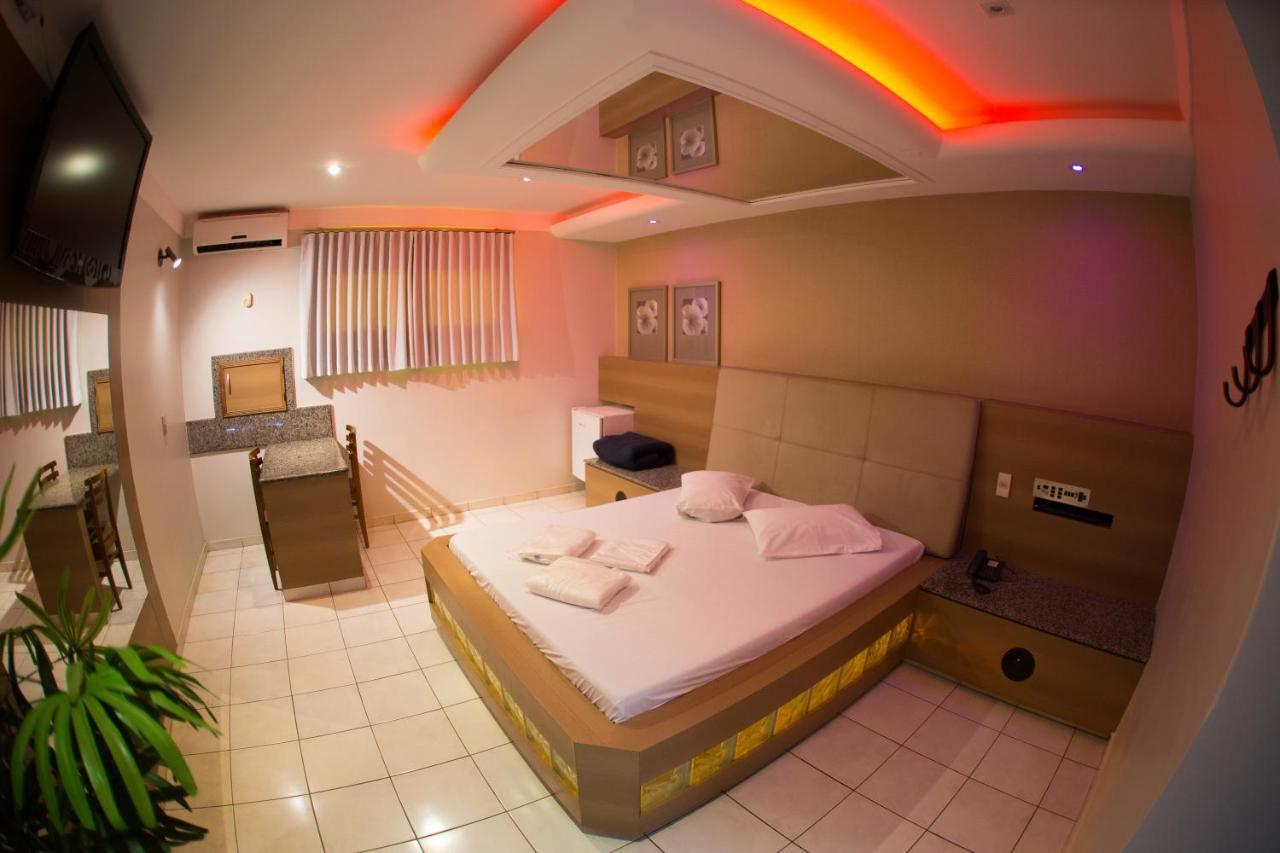 Chale Motel Paulinia Bagian luar foto