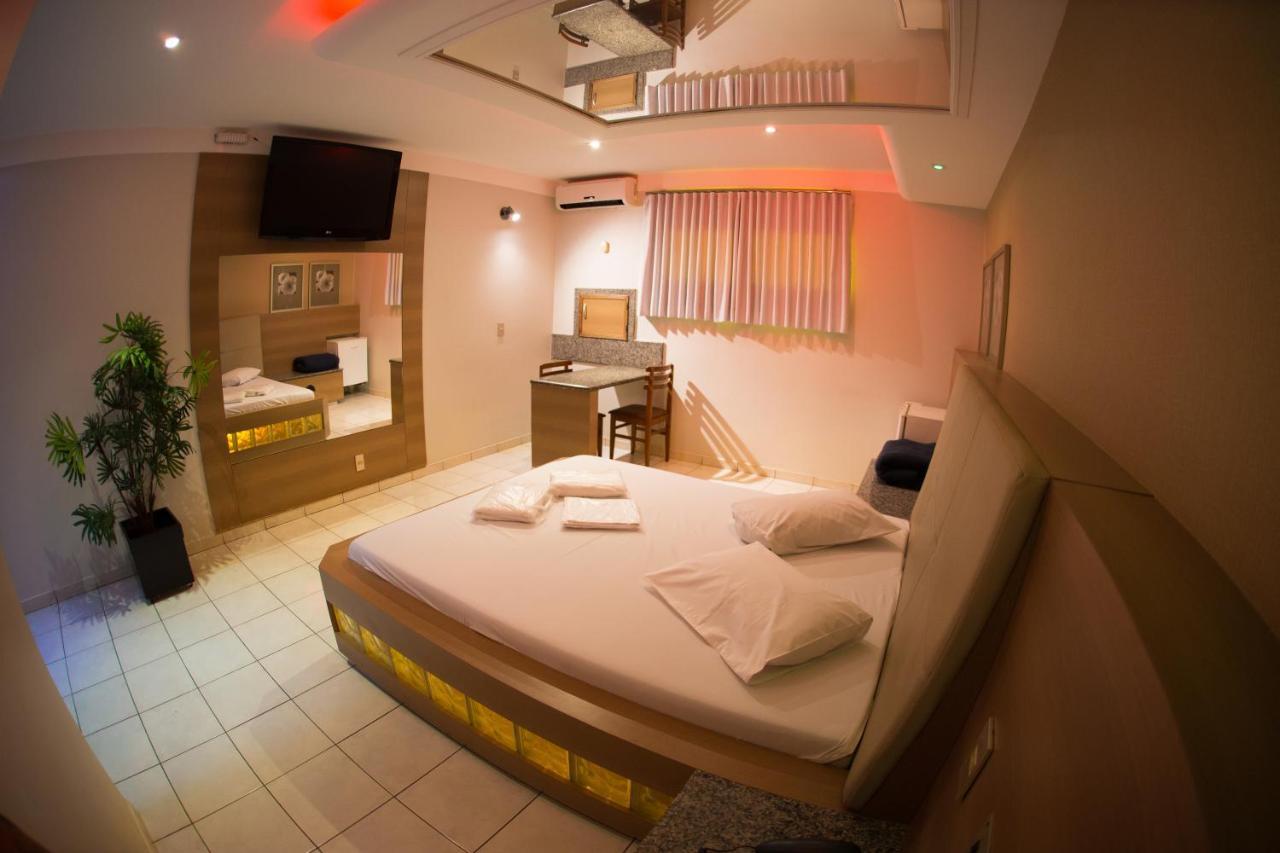 Chale Motel Paulinia Bagian luar foto